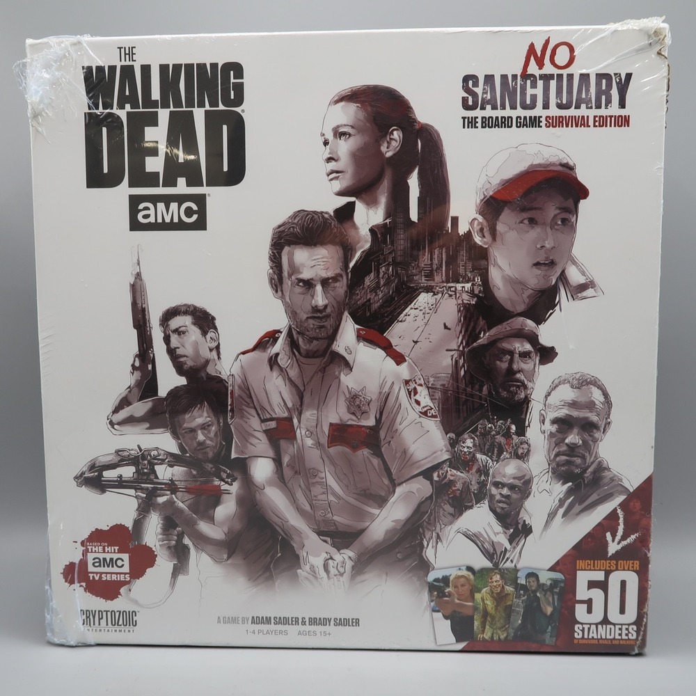 The Walking Dead amc No Sanctuary Board Game Survival Edition New Sealed